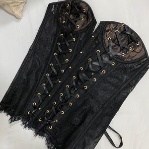 Adore Me Black Corset